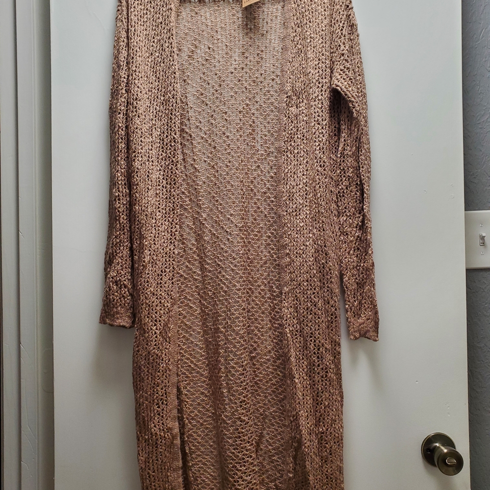 EARTHBOUND Gold Sequin Long Sleeve Mock Neck Dress